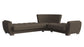 Ottomanson Armada Air - Convertible Sectional With Storage - Gray Brown