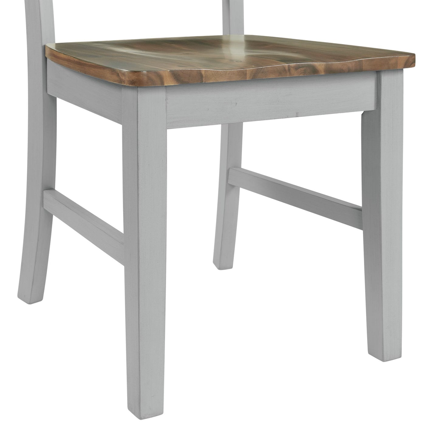 El Paso - 5 Piece Standard Height Dining Set, Table & Four Chairs - White