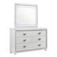 Moondance - Dresser & LED Mirror White