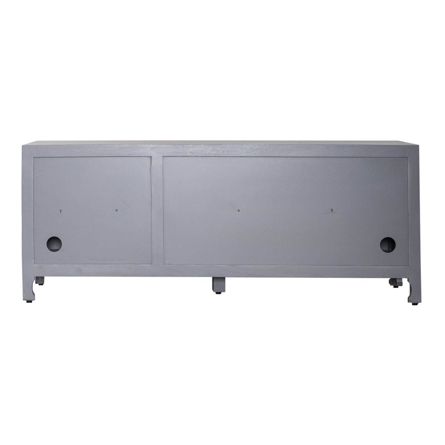 Marisol - 3 Door Accent TV Stand - Washed Gray