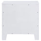 Anastasia - 2-Drawer Nightstand Bedside Table - Pearl White