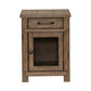 Pinebrook Ridge - Chairside Table - Light Brown