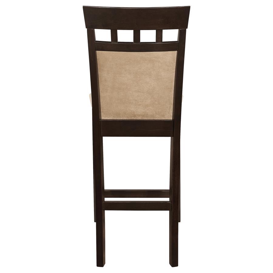 Gabriel - Closed Back Counter Chair (Set of 2) - Cappuccino