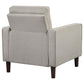 Bowen - Upholstered Track Arms Tufted Chair