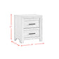 Trey - 2-Drawer Nightstand - Gray Wire Brushed