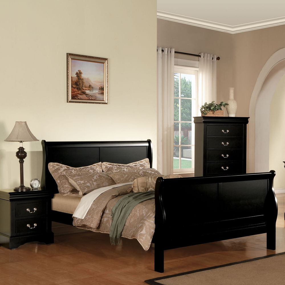 Louis Philippe III - Bed (FB 34"H)