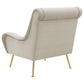 Ricci - Upholstered Saddle Arms Accent Chair