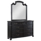 Celina - Wood Dresser Mirror - Black