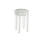 Ornat - End Table - Mirrored & Faux Diamonds - 24"