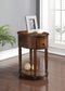 Peniel - Accent Table - Dark Oak