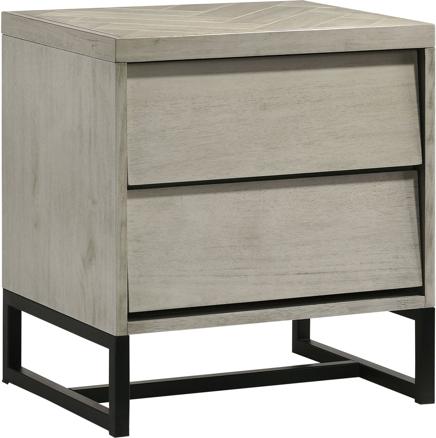 Weston - Night Stand - Grey Stone