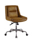 Ambler - Executive Office Chair - Saddle Brown Top Grain Leather