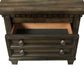 Mccabe - 2-Drawer Nightstand - Smokey Walnut Finish