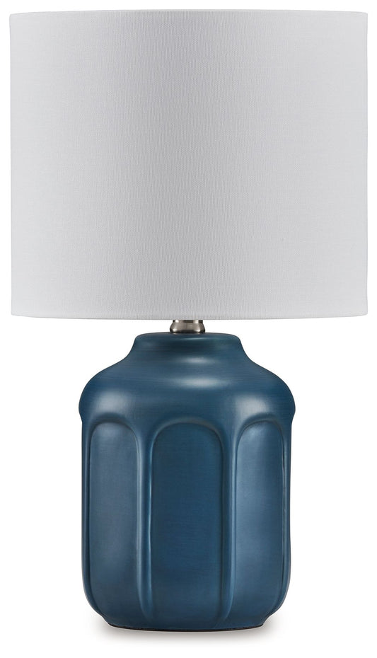 Gierburg - Teal - Ceramic Table Lamp