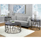 Ester - Round End Table - Chrome