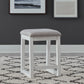 Palmetto Heights - Upholstered Console Stool - White