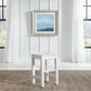 River Place - Console Stool - White