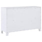 Anastasia - 6-Drawer Bedroom Dresser - Pearl White