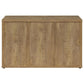 Pepita - 3-door Engineered Wood Accent Cabinet With Adjustable Shelves - Mango Brown