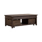 Mill Creek - 3 Piece Living Room Set (Lift Top Cocktail & 2 Drawer End Tables) - Dark Brown
