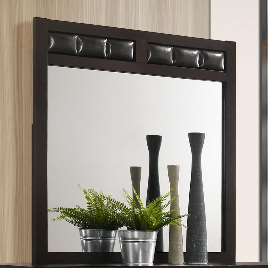 Carlton - Upholstered Rectangular Mirror