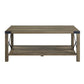 Abiram - Coffee Table - Rustic Oak Finish