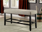 Sania - Bar Table - Antique Black