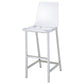 Juelia - Chrome Stools (Set of 2)