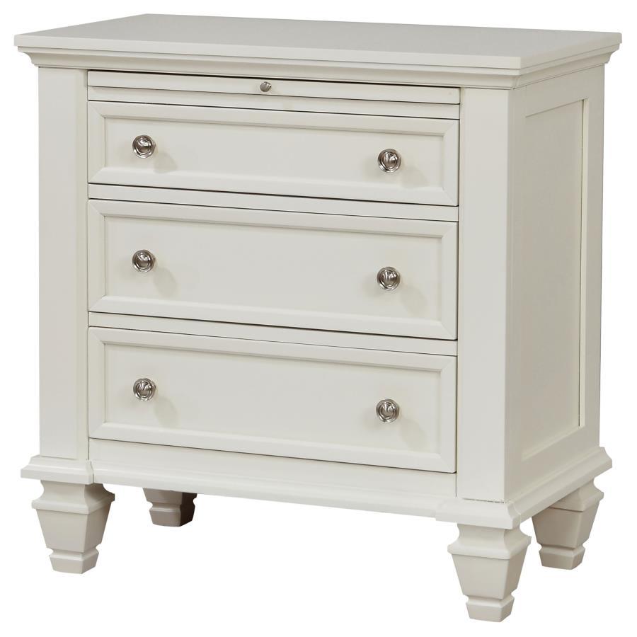 Sandy Beach - 3-drawer Nightstand