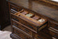 Elk Grove - 9-Drawer Dresser With Jewelry Tray - Vintage Bourbon