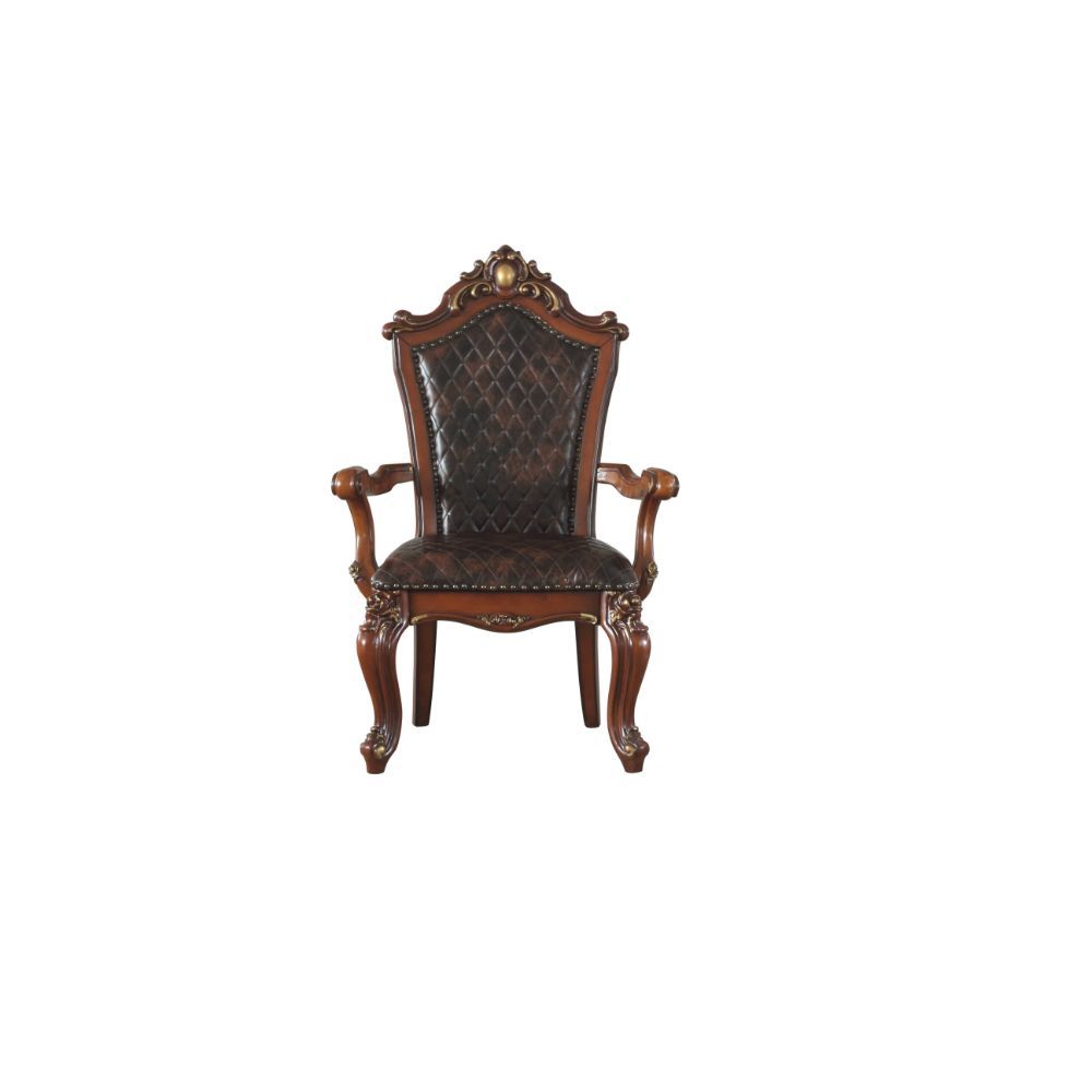 Picardy - Chair (Set of 2) - Cherry Oak & PU