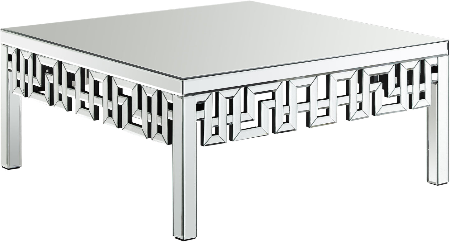 Aria - Coffee Table - Pearl Silver