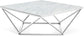 Skylar - Coffee Table - Pearl Silver