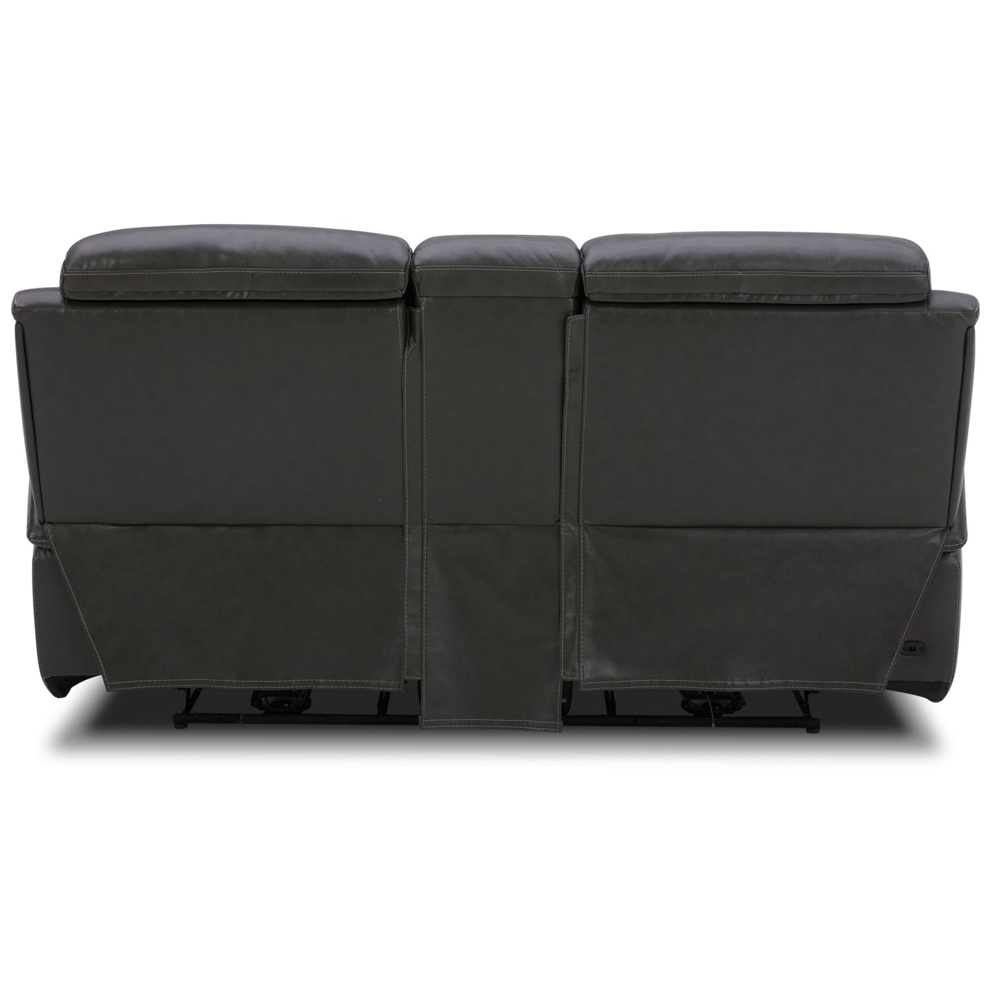 Bentley - Loveseat With Console P2 & ZG - Graphite