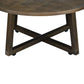 Industrial - 3 Piece Occasional Table Set - Brown