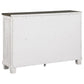 Lilith - 7-Drawer Dresser Distressed - Distressed Gray And White