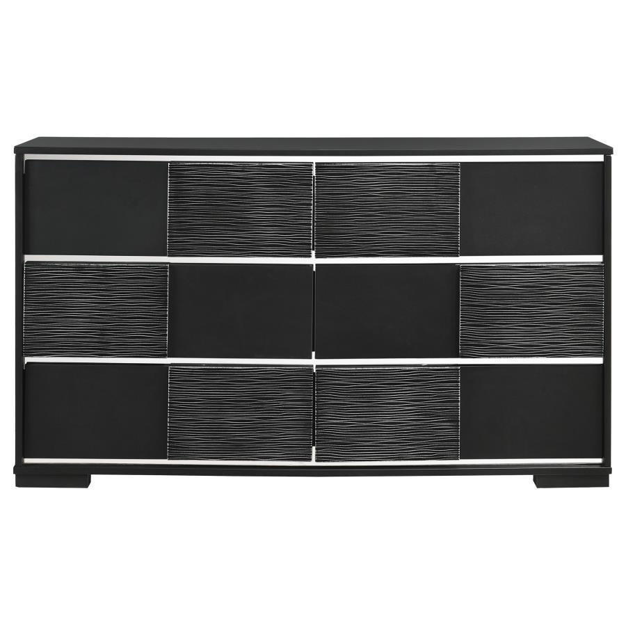 Blacktoft - 6-Drawer Dresser - Black