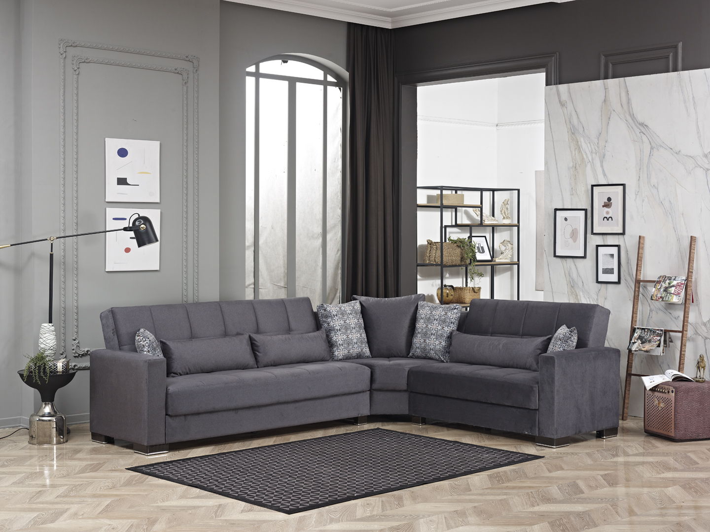 Ottomanson Armada - Convertible Sectional With Storage