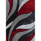 Caledon - Area Rug - Gray / Red