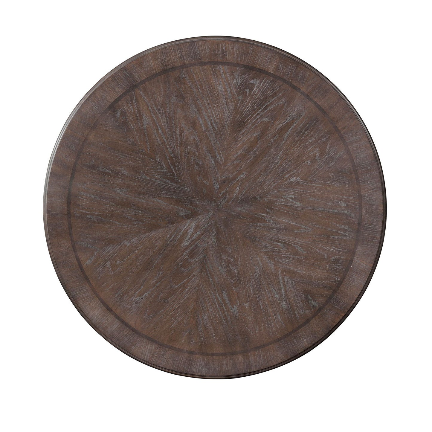 Arcadia - Round Dining Table - Rustic Natural Tone / Ivory