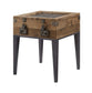 Kolin - Accent Table - Rustic Oak & Matte Gray