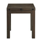 Colorado - Occasional End Table With Usb/Power - Charcoal