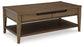 Roanhowe - Brown - Rectangular Cocktail Table