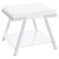 Marcia - End Table - White High Gloss