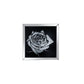 Nevina - Wall Art - Mirrored & Faux Crystal Rose