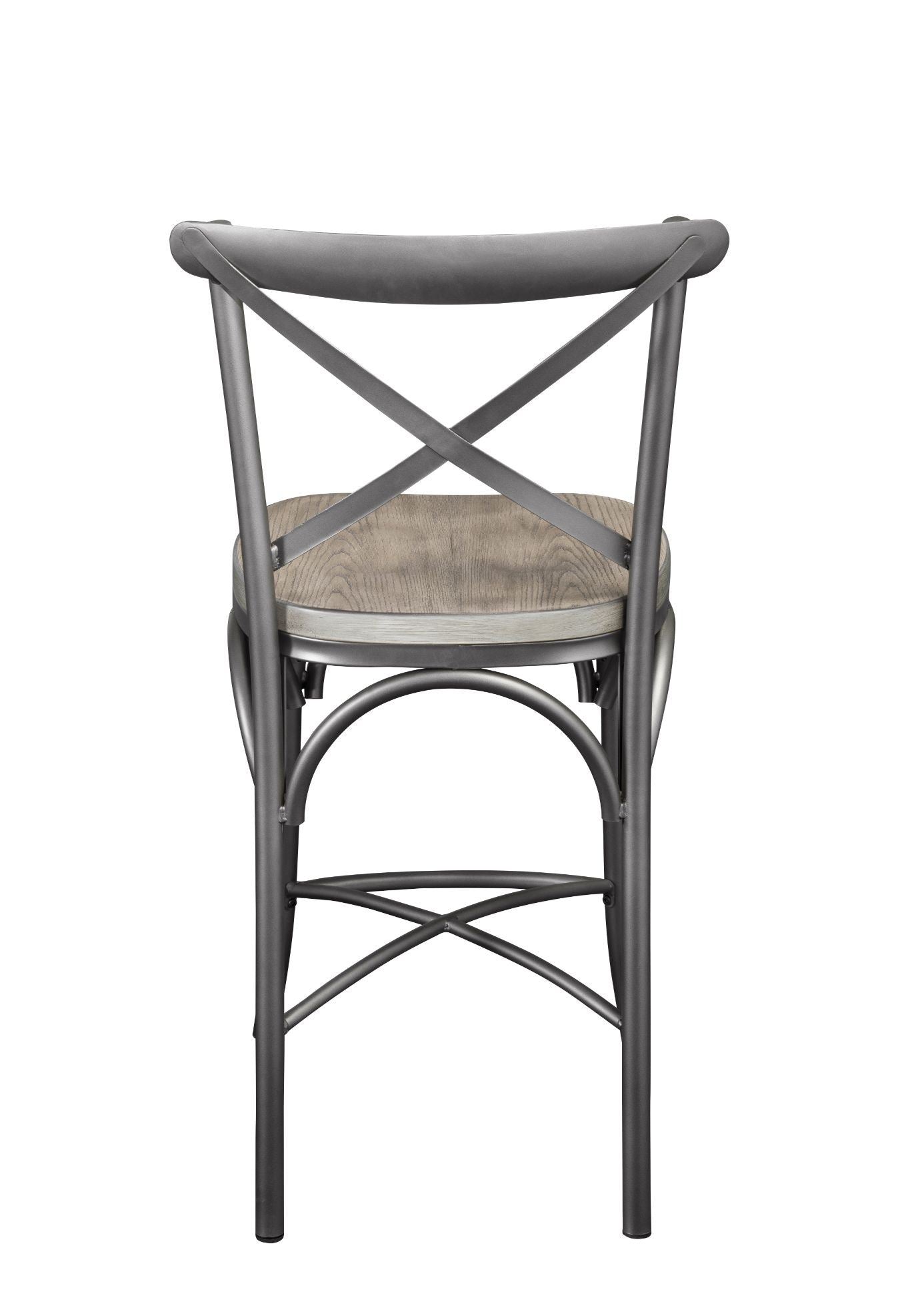 Kaelyn II - Counter Height Chair (Set of 2) - Gray Oak & Sandy Gray
