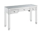 Noralie - Writing Desk - Mirrored & Faux Diamonds - 32"