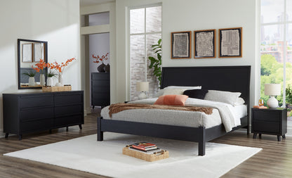 Danziar - Panel Bed With Low Footboard Set