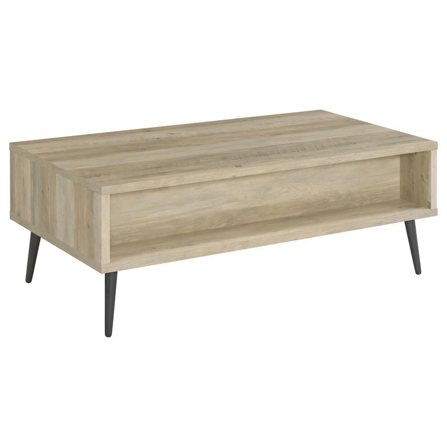 Welsh - Coffee Table - Antique Pine And Gray