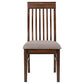 Briarwood - Slat Back Dining Side Chair (Set of 2) - Mango Oak And Brown